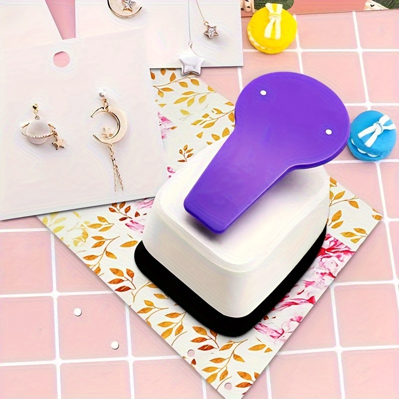 display card hole punch embossing paper tool for earrings and