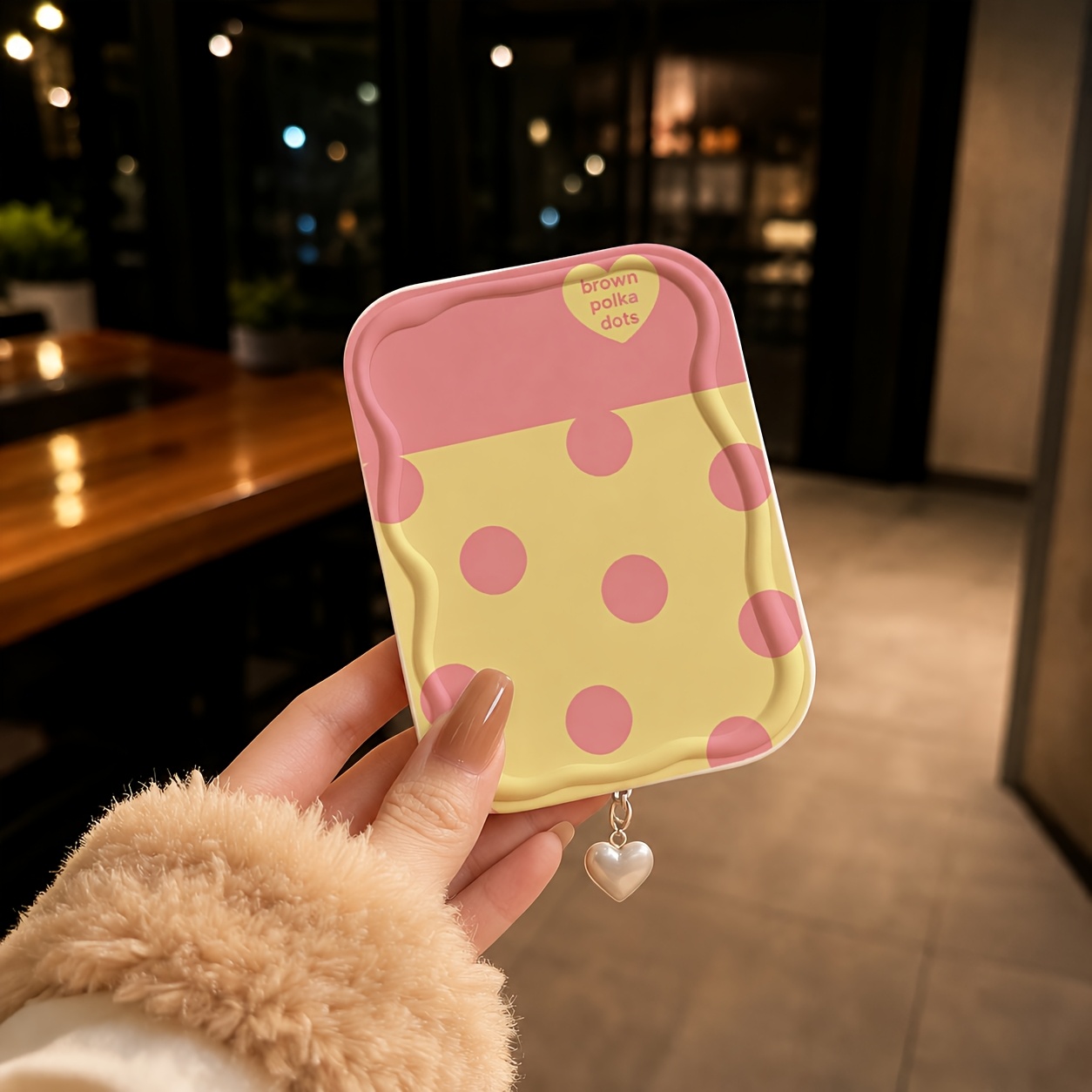 Cat Folding Makeup Mirror, Portable Mini Handheld Design