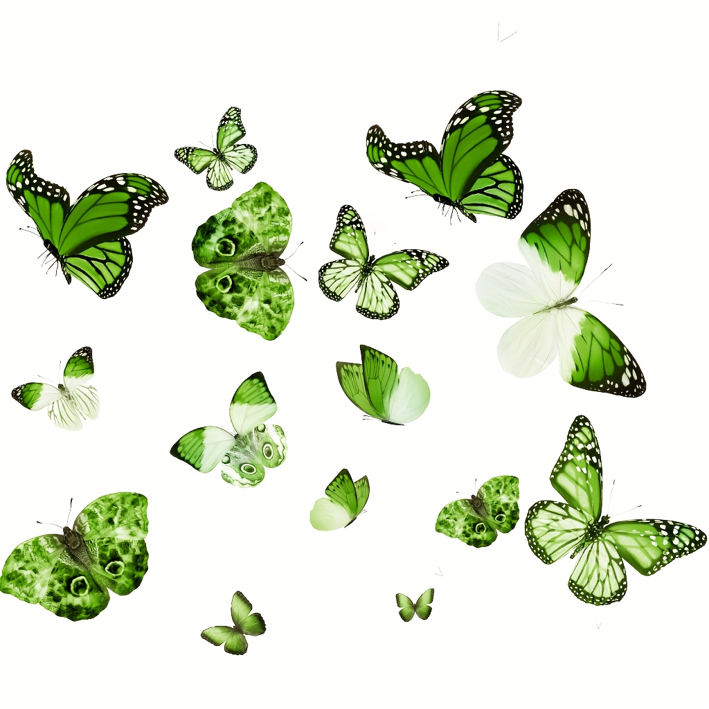Image of 1pc " Wind Wall Sticker - Natural Flexible Decoration" - Removable Self-adhesive Pvc Wall Decal, Suitable For Bedroom And Living Room, Etc