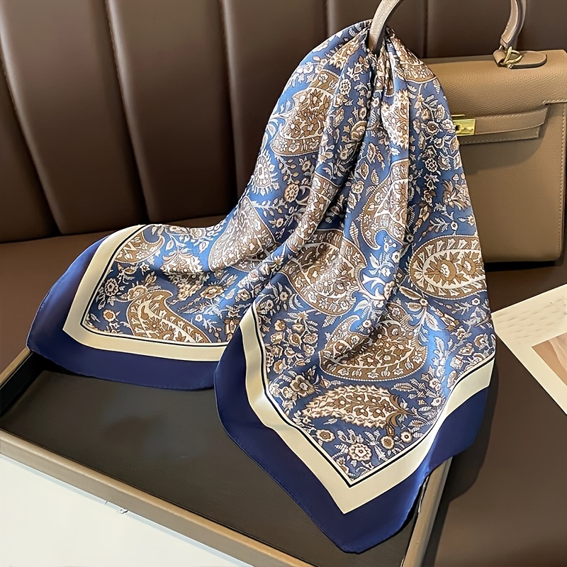 Fashionable Cashew Nut Pattern Scarf, Multi-Functional Headscarf