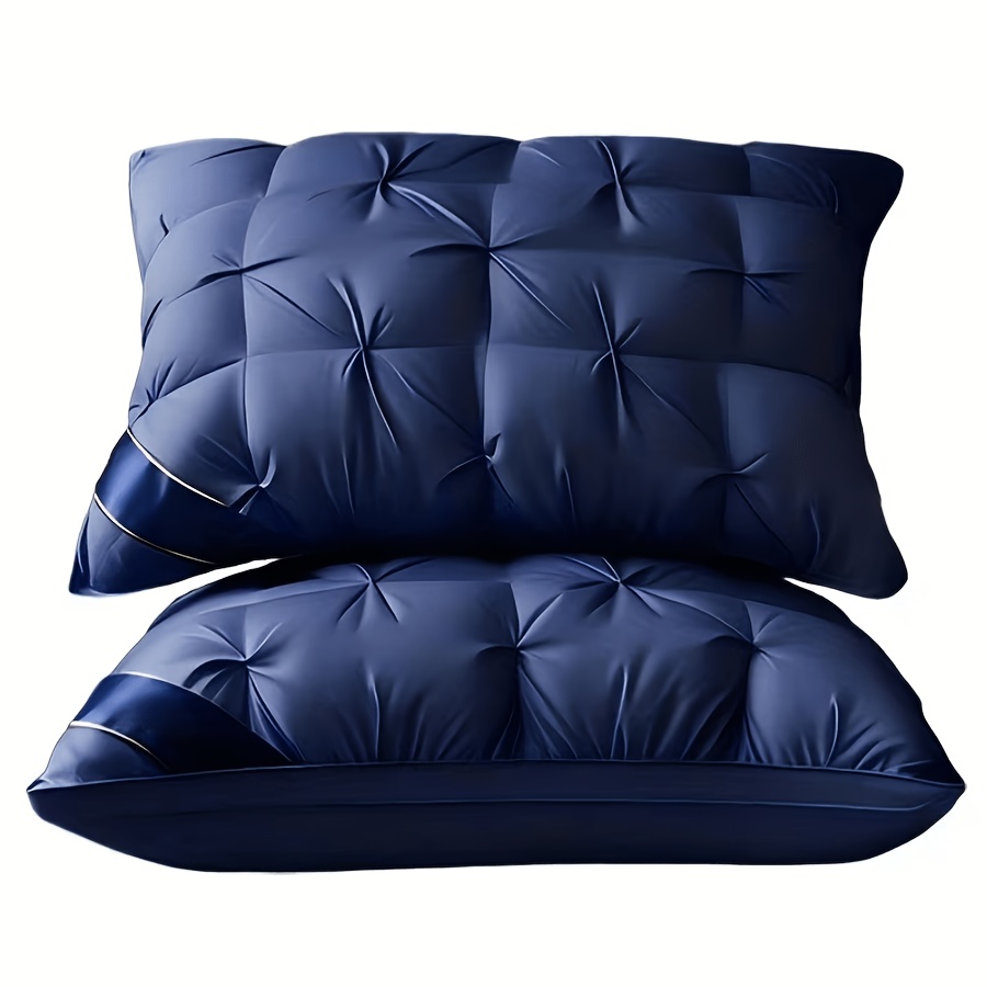1/2/4pcs Pillow For Bed, 5- Quality Pillow -pillows For Sleeping High Quality, Non-collapse High Pillow Core, Soft, Machine Washable, Comfortable In , Suitable For Bed, Rv, Family, Travel