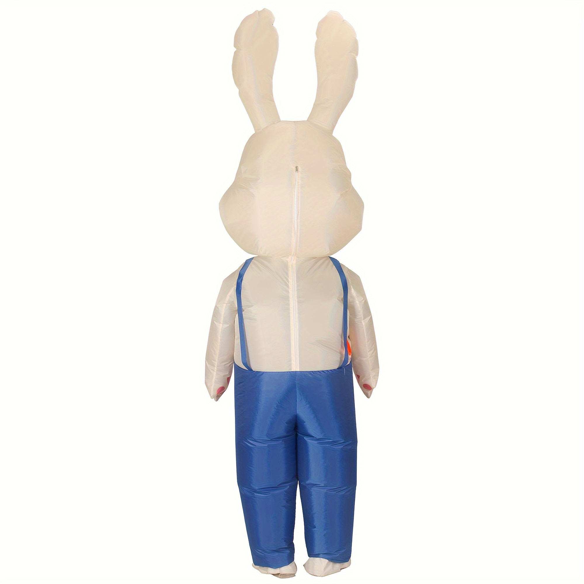 Mens Easter Bunny Costume With Dungarees