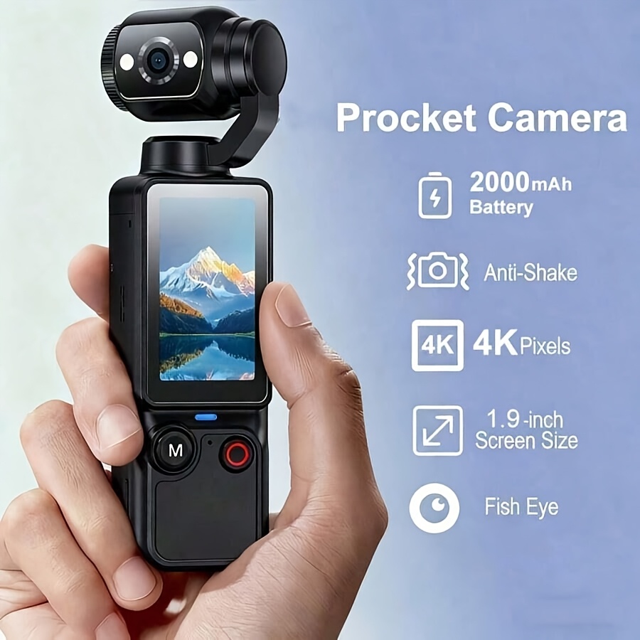 multifunktionale 4k hd wearable kamera, entwickelt für sport und outdoor-aktivitäten, ausgestattet mit  ° drehbarer  , mit 32gb speicherkarte, kompatibel mit sd-karte, leicht zu transportieren und zu bedienen. mini video audio pocket kamera
