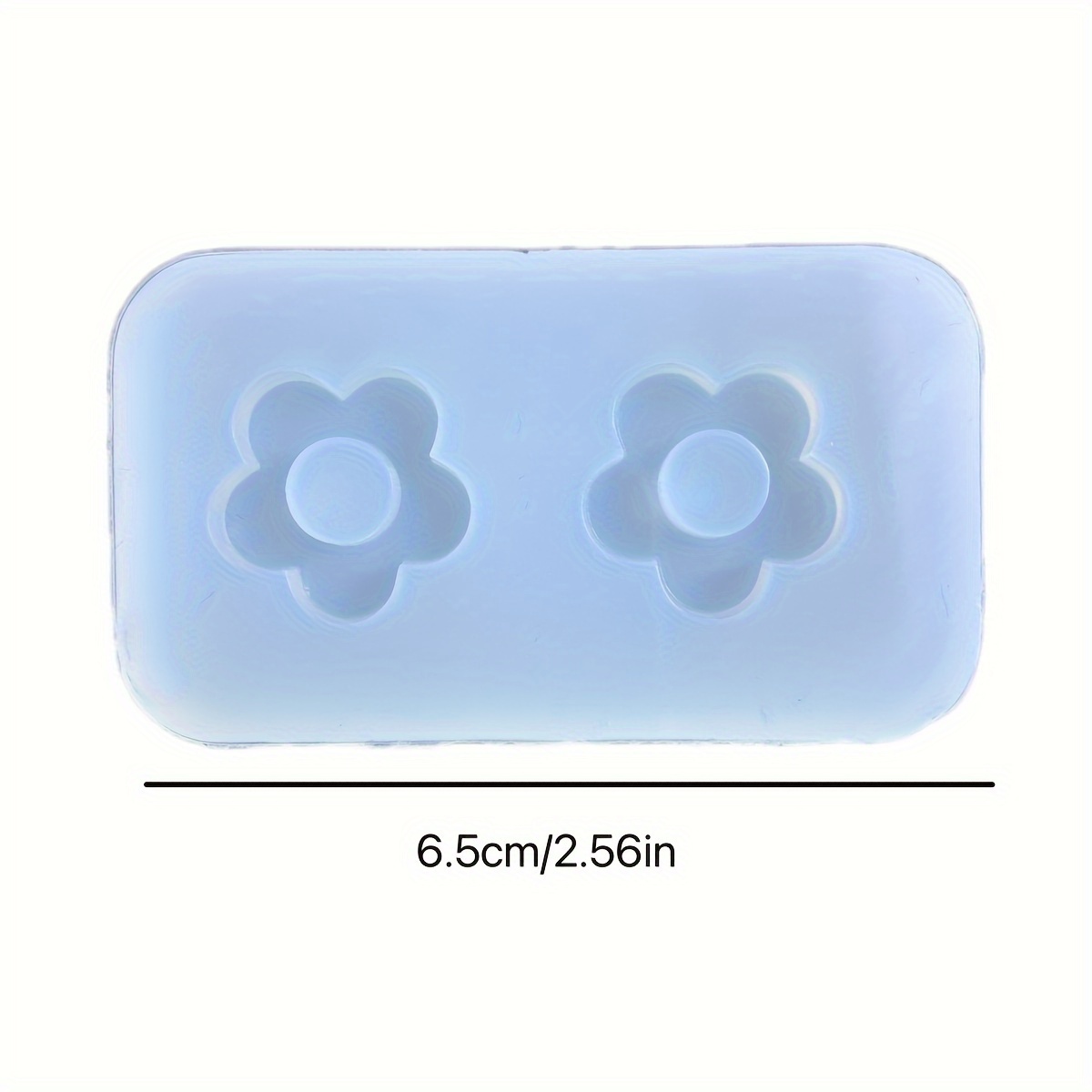 Resin Casting Molds Small Flower Small Accessories Swing Accessories Photo Frame Decoration Resin Mold Resin Epoxy Keychain Silicone Mold