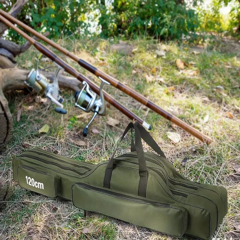 3 layers fishing pole bag portable folding rod carry case - Temu Cyprus 3 layers fishing pole bag portable folding rod carry case - Temu Cyprus