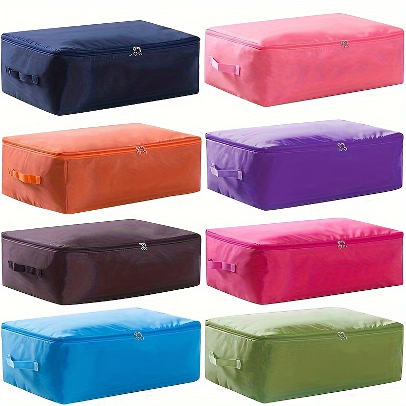 Organisateur de bagages portable Couverture de couette Sac de rangement  Valise Pochette Emballage Cube Paquet de