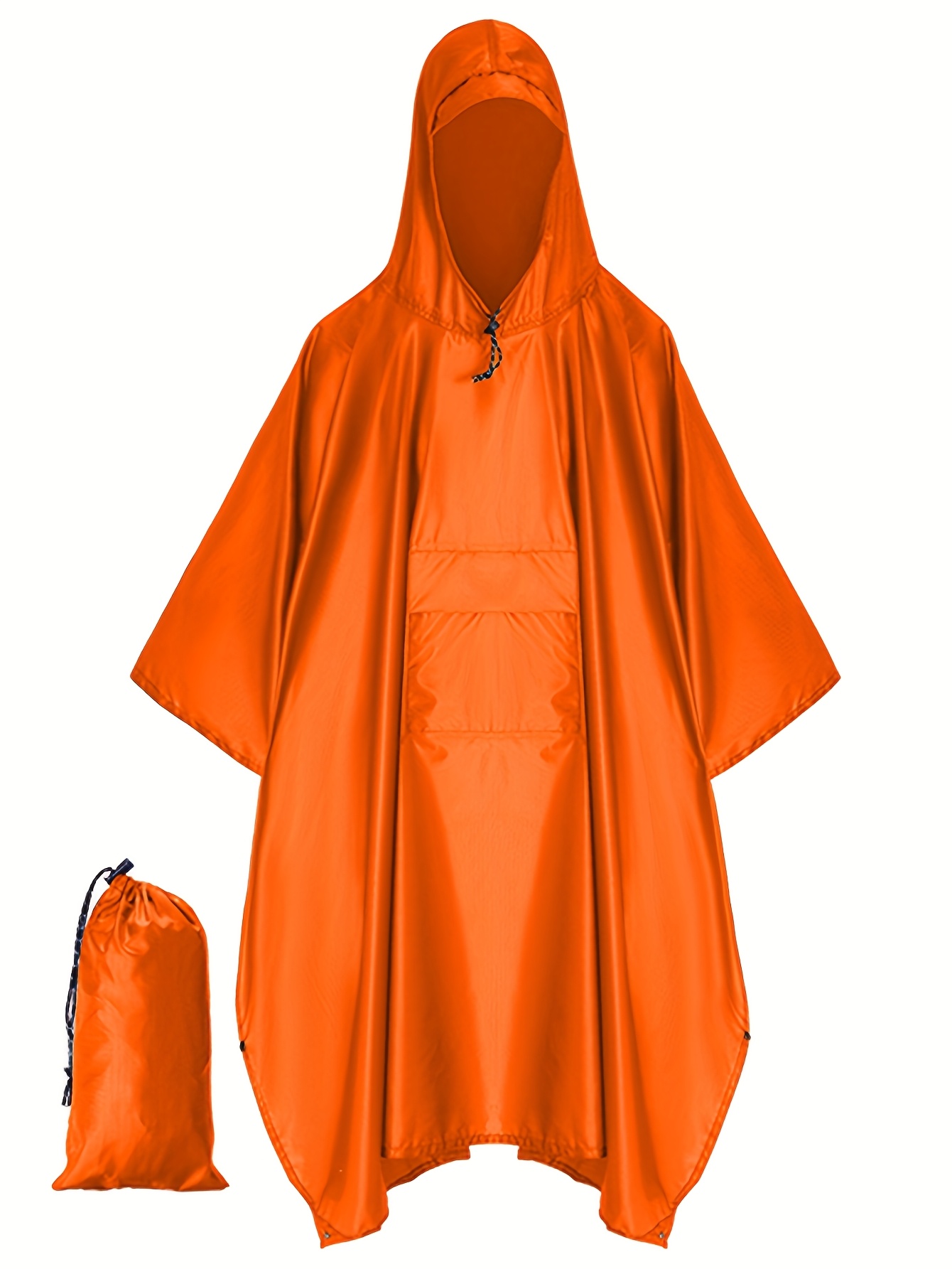 oversized rain poncho