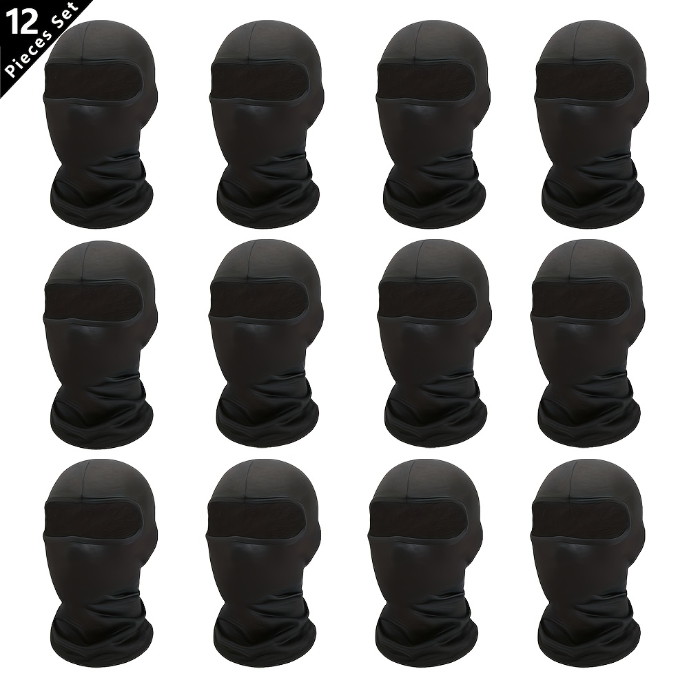 12-pack Unisex Cycling Head Covers