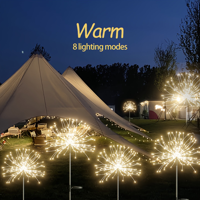 led fireworks display sold on Temu Canada