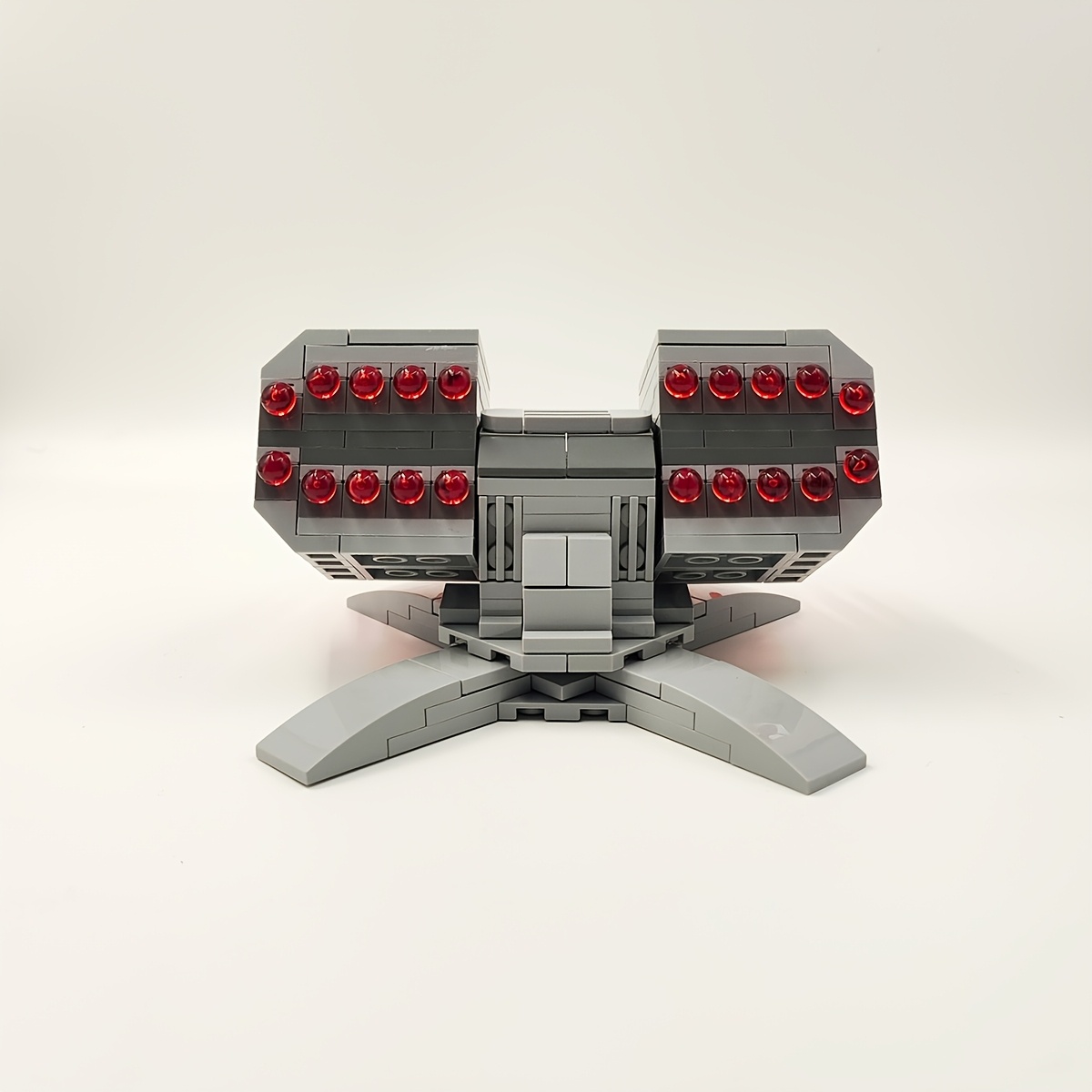 166pcs Building Blocks Missile Launch Pad MOC Model