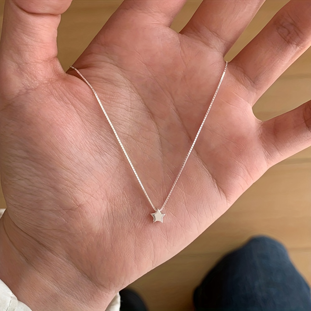 TEMU 1pc Collar con Colgante de Estrella de Puntas para Uso