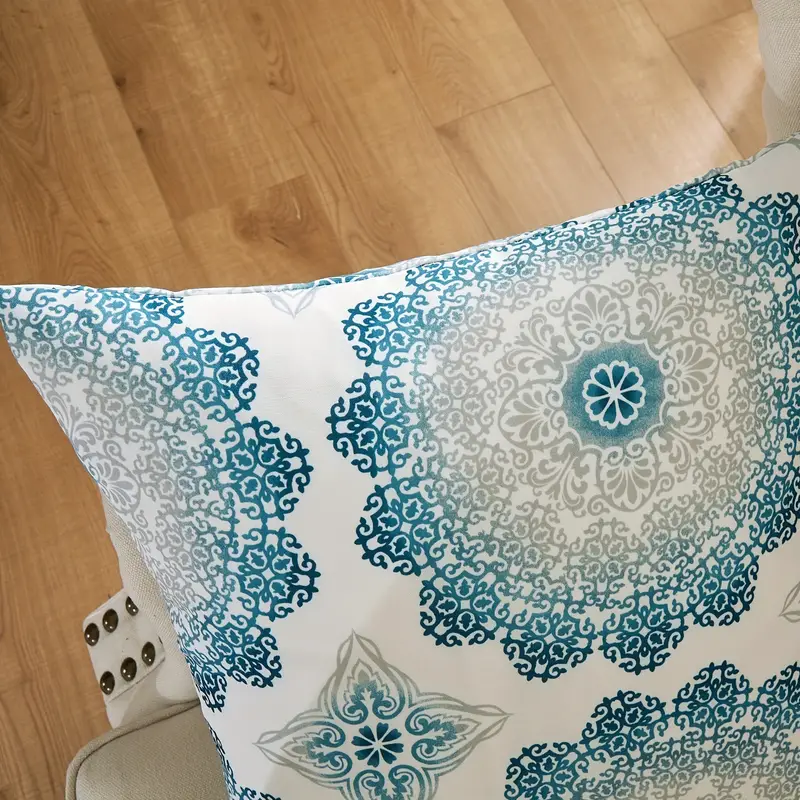 2pcs printed soft decorative throw pillow covers set with double sided no insert stylish cushion cover for sofa couch chair living room bedroom decor Product details 8