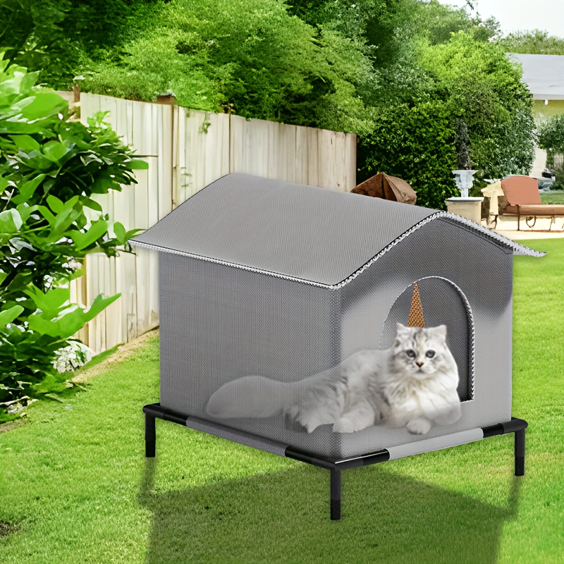 

Waterproof Cat Nest - Spacious, Bite-resistant Outdoor Shelter For Cats, Weatherproof & Cold-proof With 7cm