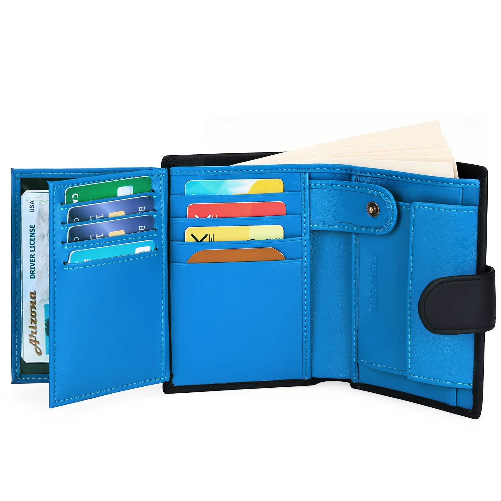 Multi-functional Wallet, Credit Card Case, Rfid Blocking Bifold Minimalist Wallet, Best Gift For