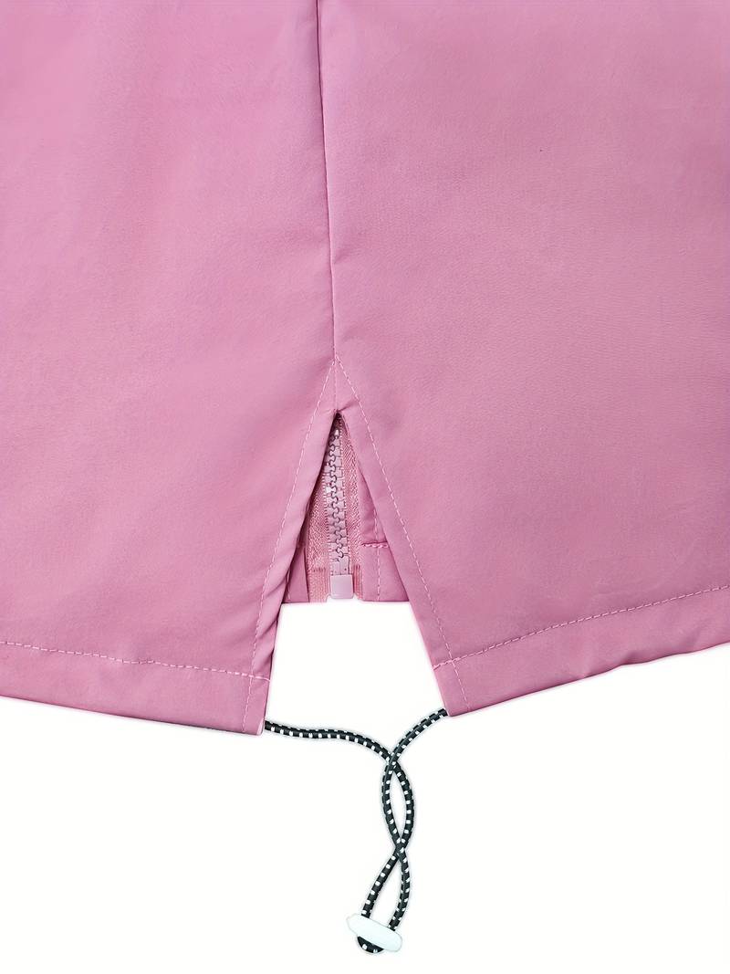 Veste Imperméable Femme Avec Capuche – Coupe-vent, Légère, Idéale Pour Randonnée Et Sport