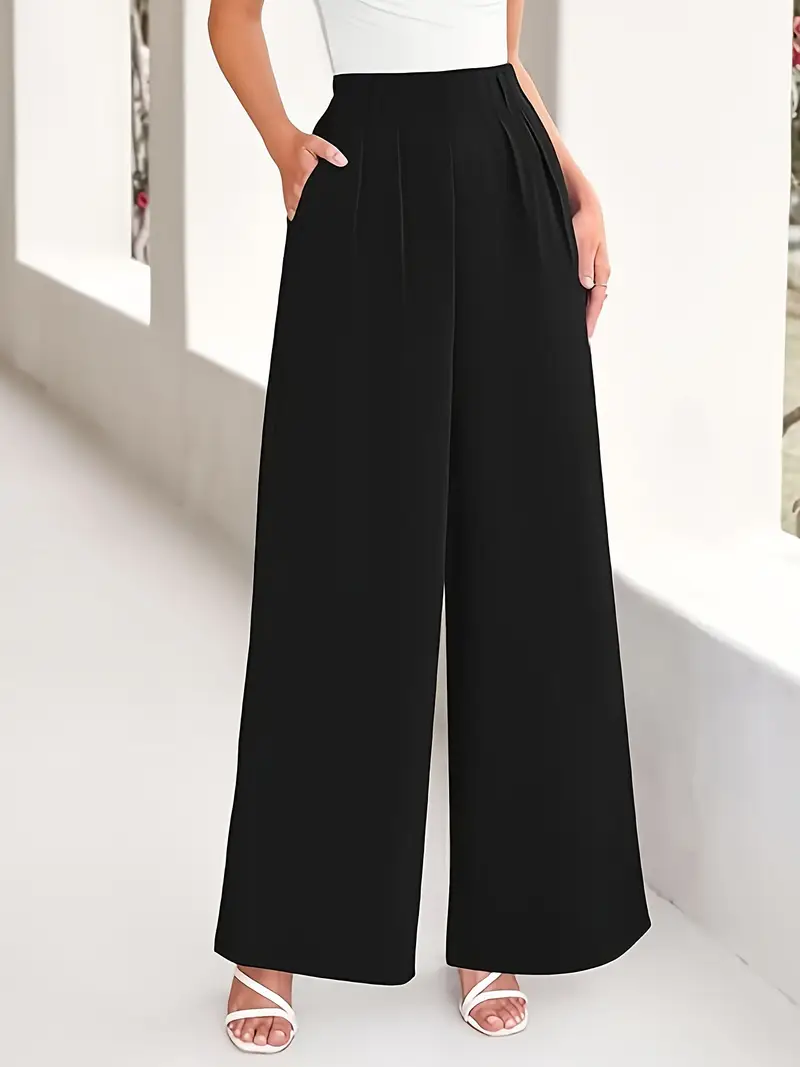 zd0529049 womens elegant flowy dress pants front high - Temu Mauritius zd0529049 womens elegant flowy dress pants front high - Temu Mauritius