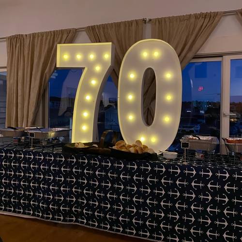 4ft 48in 121 92cm with light string warm yellow light numbers 0 9 for birthday prom graduation wedding engagement graduation background arch decoration