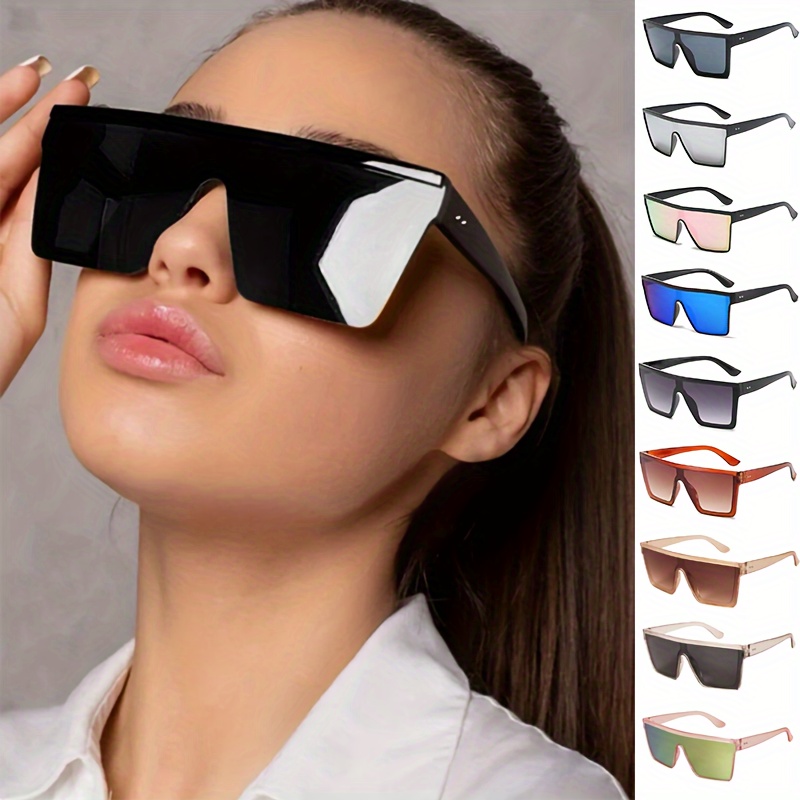 

Unisex Oversized Frame Gradient Glasses, Cyberpunk Style, High-end Fashion, , For Beach Party, , , , Climbing Sports Type, Anti-reflective Lens, Women's Fashion Accessories