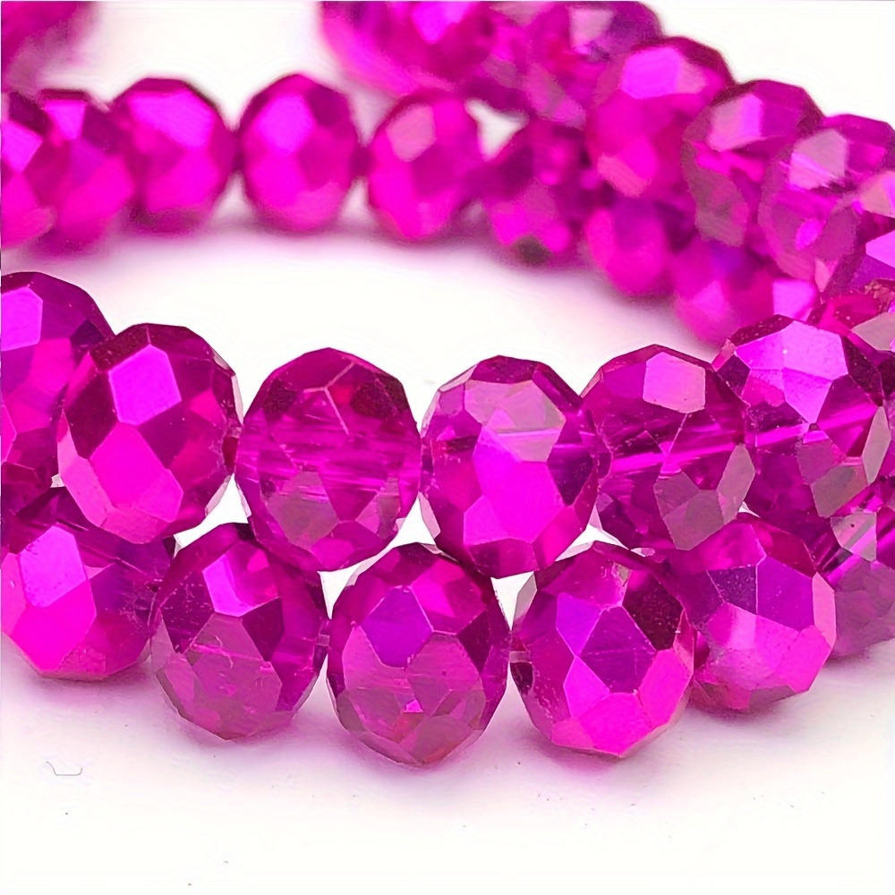 

Eleanbeads Ab Czech Crystal Beads, Spacer Beads For Making - Ideal For Bracelets & Necklaces