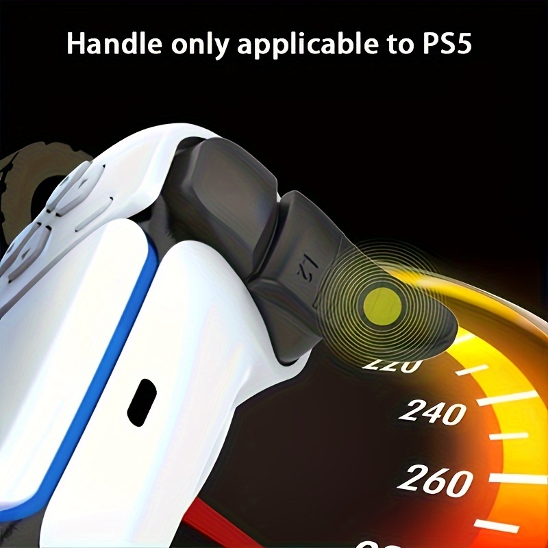

Ps5 Controller Trigger Extender, Abs Material, Non-slip Sweat-resistant Grip, Durable And Stable, Enhanced For Ps5 L2/r2 Buttons - No Battery Required