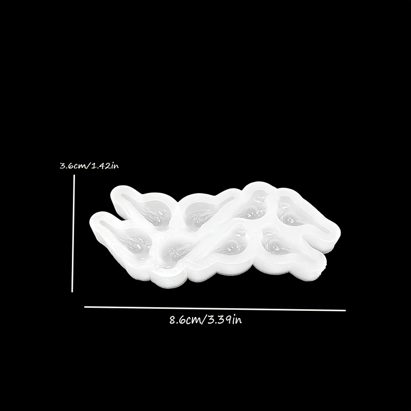 Image of Resin Casting Molds, Mini 8-bird Silicone Molds, Suitable For Gypsum, Candle, Concrete, And Resin Craft Production. Style. Ideal For Craft Enthusiasts And Lovers