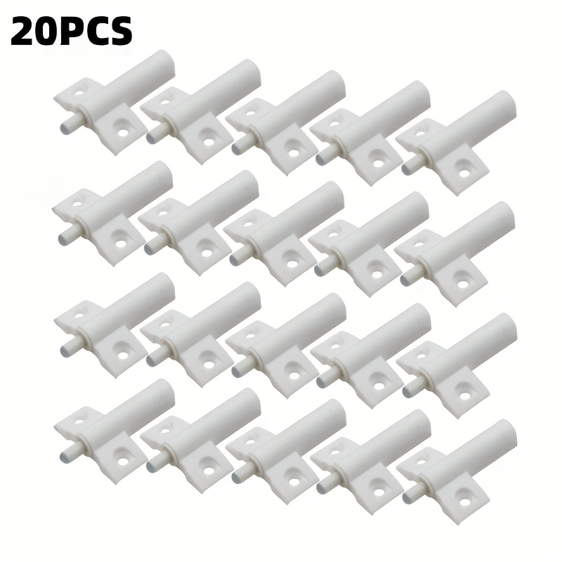 20pcs Cabinet Door Buffer Wardrobe Silent Anti-collision Device Surface Mounted Concealed Front Aircraft Wing