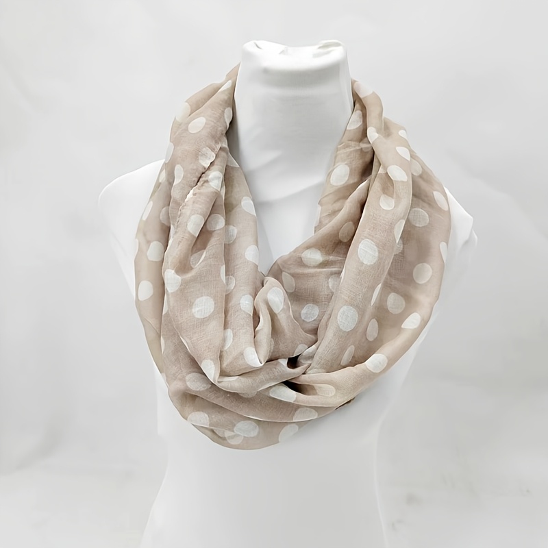E-shop Polka Dot Schal Balinesisches Garn Bedruckt Beliebt Klassisch Großer Polka Dot Schal Frühling Und Sommer Neues Vielseitiges Polka Dot Kopftuch