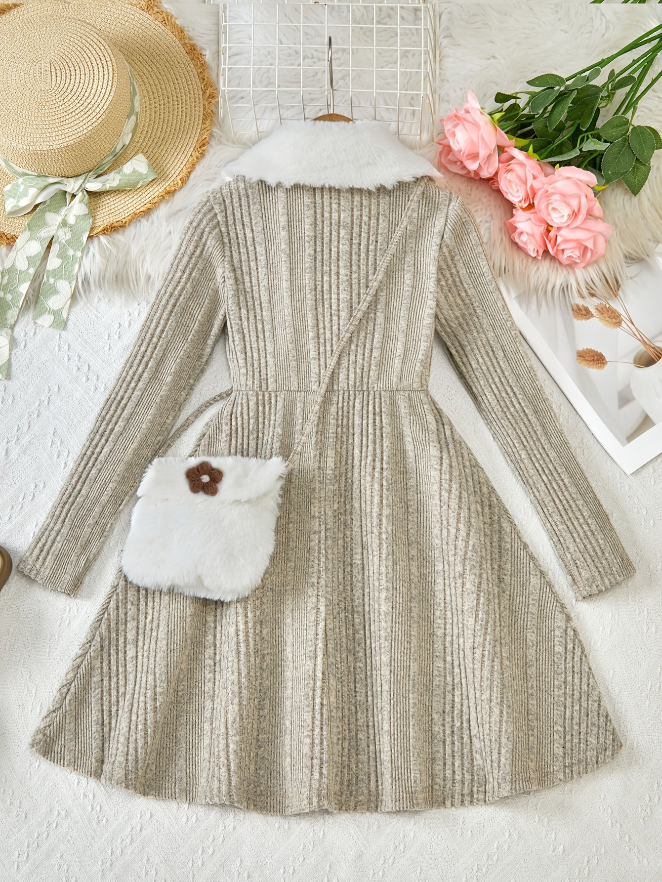 knit dress mini long sleeve Norelai Long Sleeve Knit Mini Dress | Multi Stripe | Womens