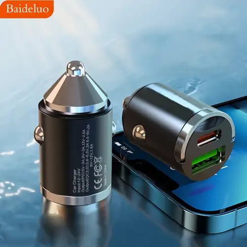 4-in-1 USB-Autoladegerät: 4-Port-Schnellladeadapter für Ihr Telefon, USB  und Mini-Zigarettenanzünder! - Temu Austria