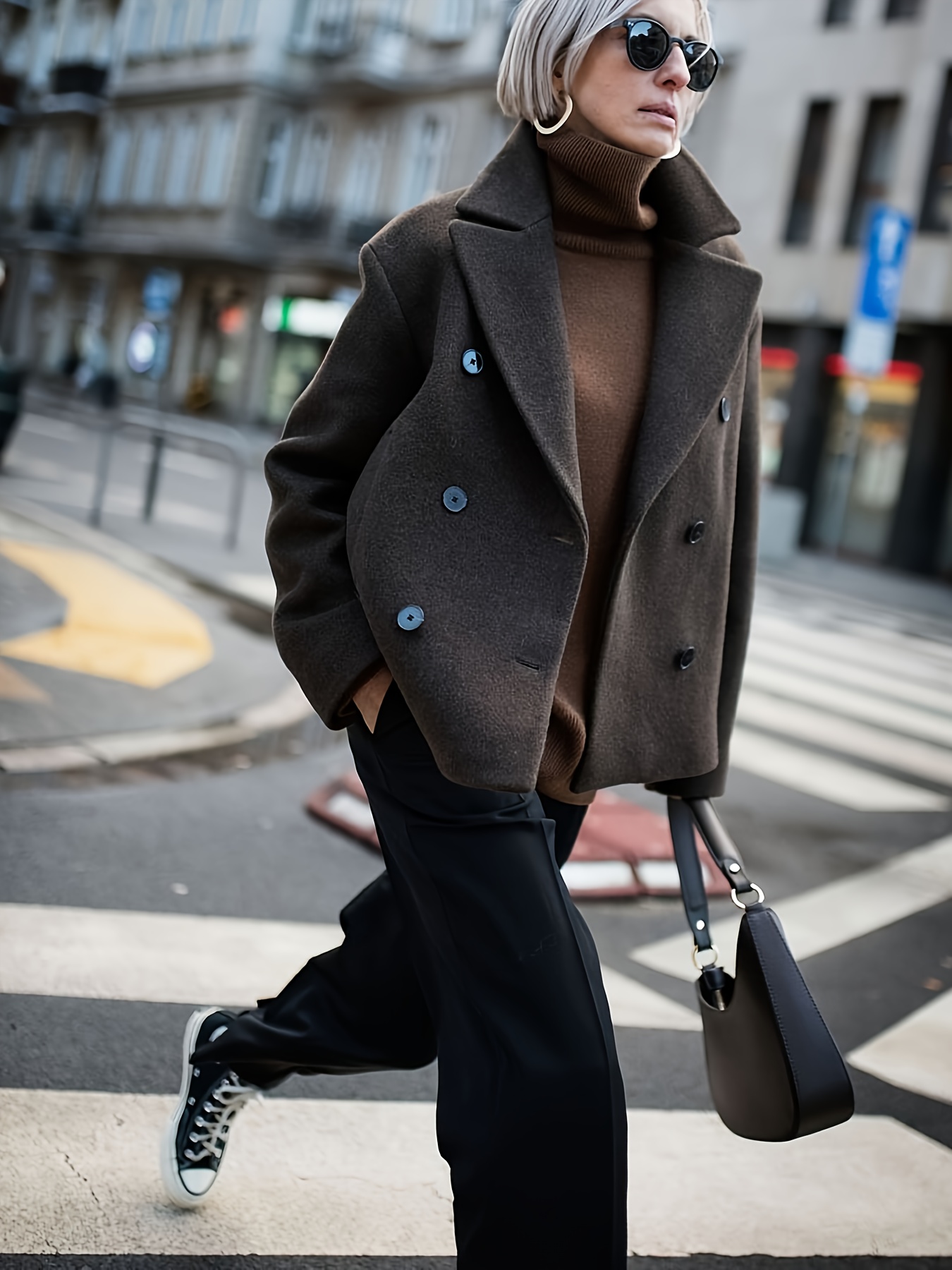 women's elegant short jacket 100% polyester solid color Temu Hungary