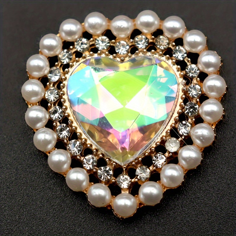 Multi Shape and Color Pearl Brooch/ Pendant with Multi Color
