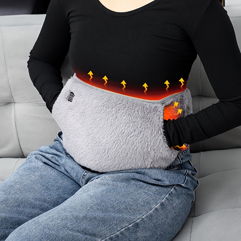 

1pc Usb Waist Belt, Plush Material With Electronic Components, Multi-functional Hand Warmer, No Battery Required