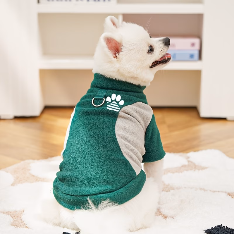 warm fleece sweaters and jackets for small dogs like chihuahuas and pugs autumn and winter Product details 1