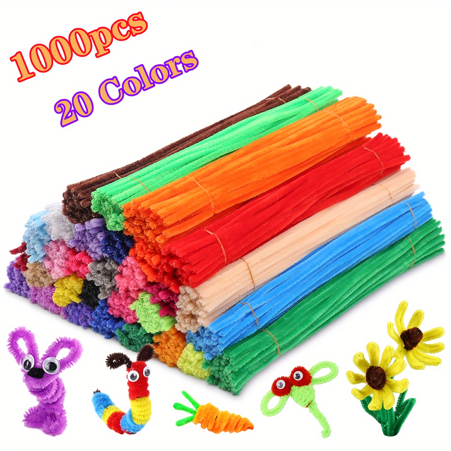 

1000 Of Kit, 20 Diy Plastic Bar, For Bouquet - Art Supplies