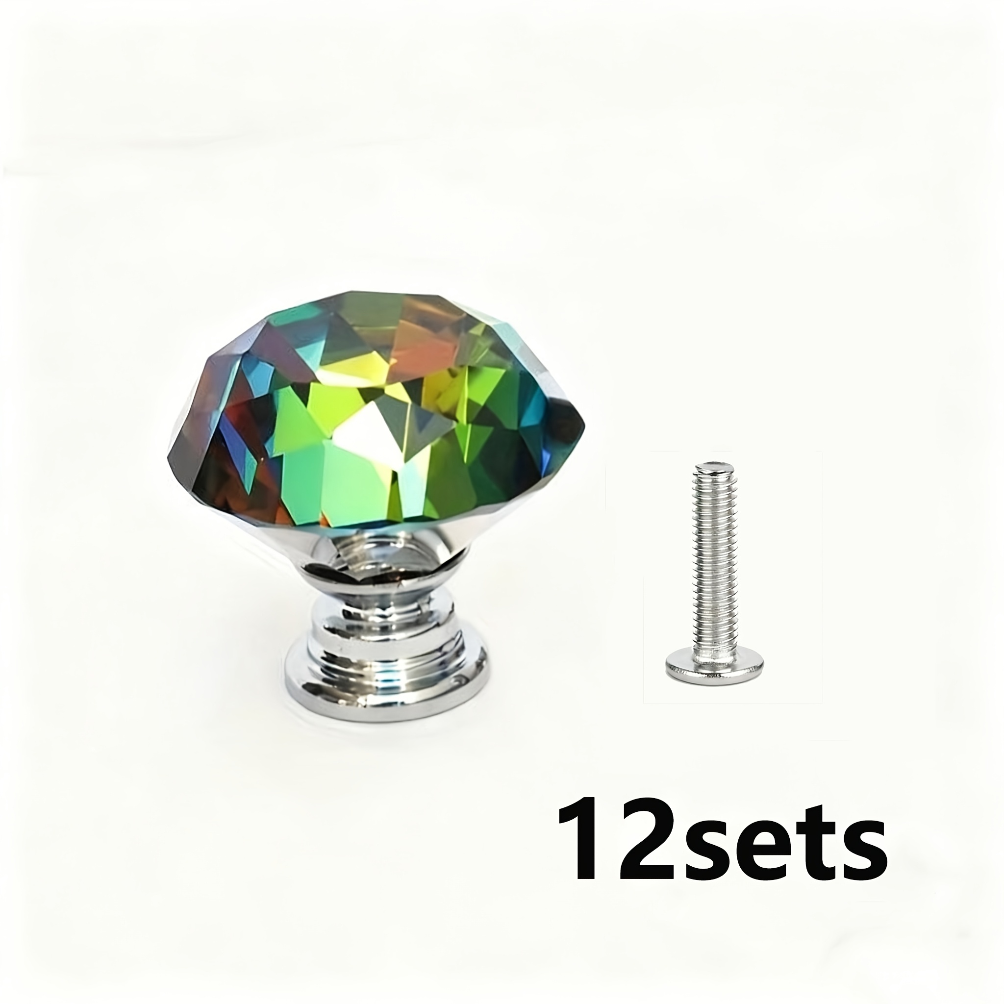 Image of 6/12pcs Vintage Black/bronze Cabinet Knobs - 30mm Metal Round Drawer Pull Handles For Kitchen Cupboard, Door & Furniture Chest, Metal Drawers Knobs, Metal Wardrobe Knobs