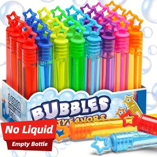 gift for her him 30 star shaped mini bubble sticks with 6 colored stars not including bubble solution durable plastic party gifts suitable for childrens birthdays classroom prizes halloween easter carnival thanksgiving christmas gifts