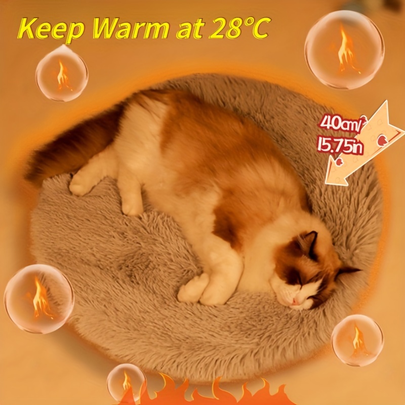 

1pc Pet Electric Blanket Heating Constant Temperature Waterproof Anti-scratch Dog Thermal Sleeping Mat, New Year Valentine's Day Easter Gift