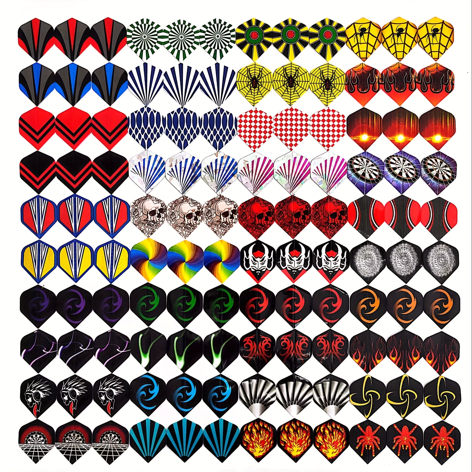 120 Durable And Thick Replacement Dart Flights