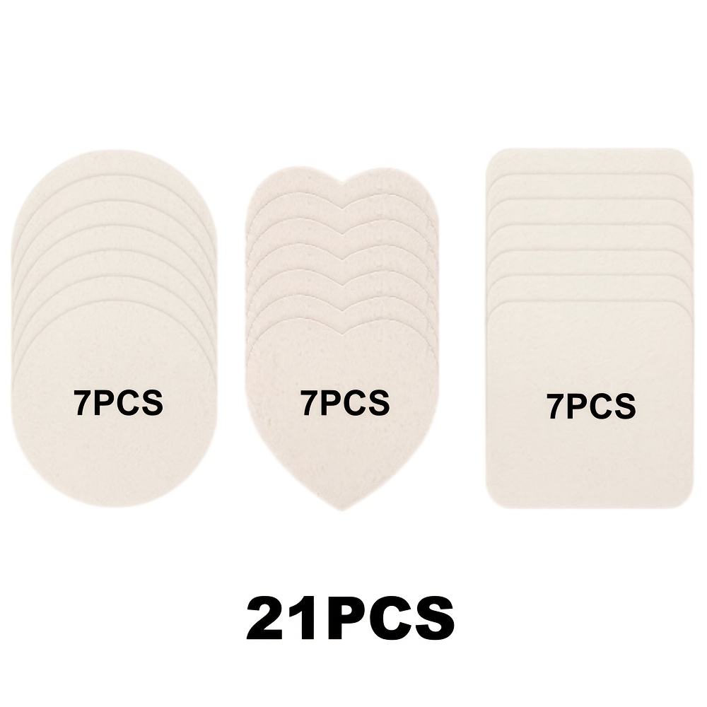 TEMU Lot de 21 éponges de peinture à texture en mousse DIY, outils d'art en mousse compressée, fournitures de peinture , adaptées pour les loisirs