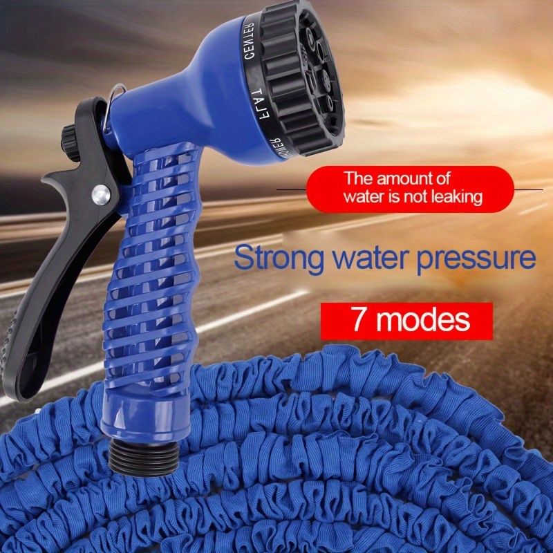75ft expandable high pressure multi use garden car wash spray gun with shrink feature details 3