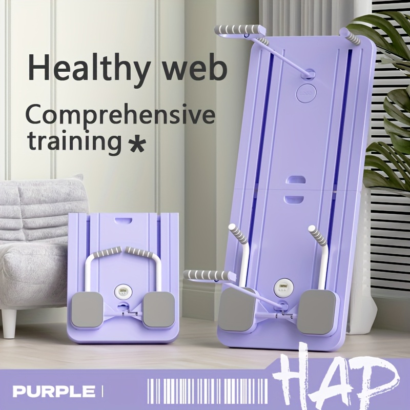 TEMU Abdominal Fitness Board - Trainer With Pilates Exercise, Fat-burning Function And Lightweight Design For Home Workout Abs Fitness Board