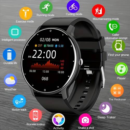 1 28 inch screen smart 100 exercise pedometer distance compatible with and phone