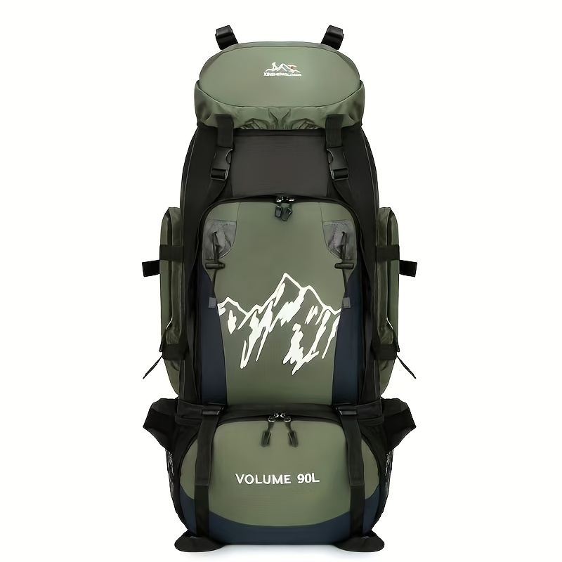 90l Large Capacity Outdoor Backpack Suitable For Men And Women, Perfect For Camping And Tent Use