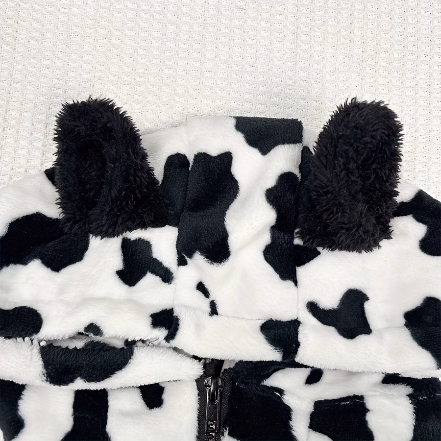 flannel autumn winter warming transformation suit for medium to large dogs Product details 3