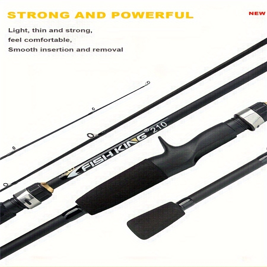 Ftk Ambidextrous Carbon Steel Fishing Rod Reel Combo 2 - Temu