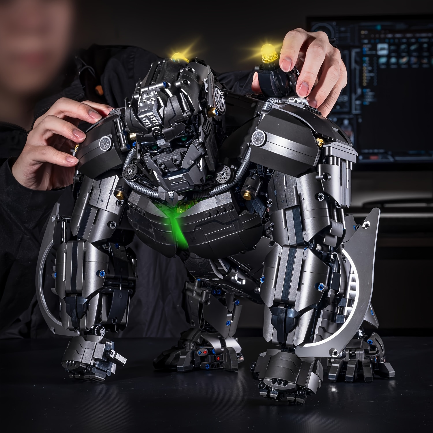 4160pcs Diamond Mech Building Blocks Set Series Models Adult Challenge Large Blocks Adult Mechanical Modification Toys The Best Holid
