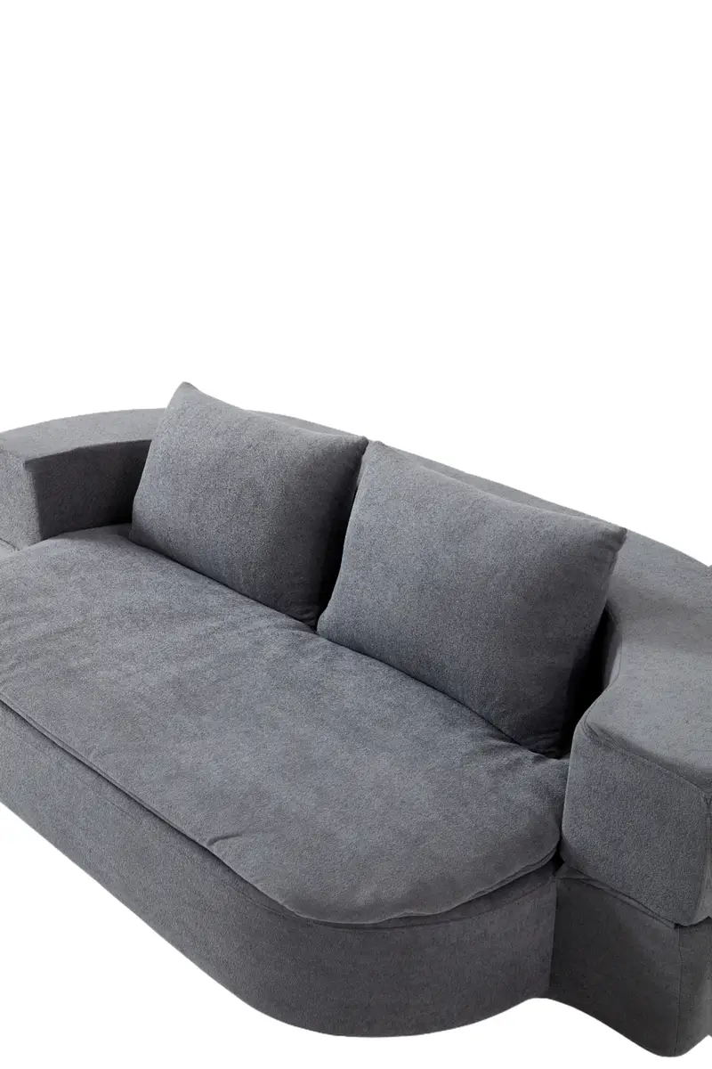 modern memory foam cloud sofa - double/compression/folding sofa bed with plush backrest, space-saving design for small spaces, indoor/outdoor use, no , durable fabric upholstery & - ideal for living room, apartment Product details 15