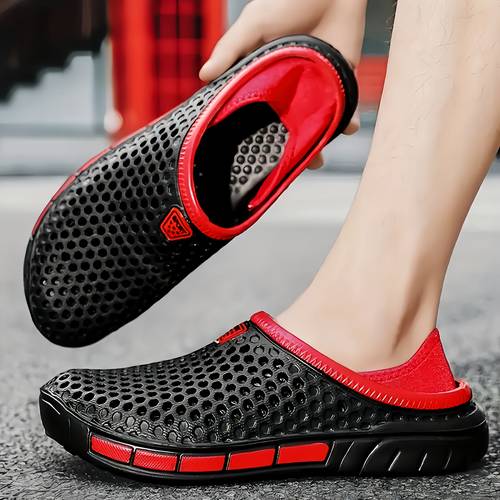 zuecos para hombre, de talla , a y frescos, para exteriores, vadear y