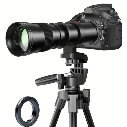 420 800mm f 8 3 manual zoom super telephoto lens t mount for nikon sony cameras