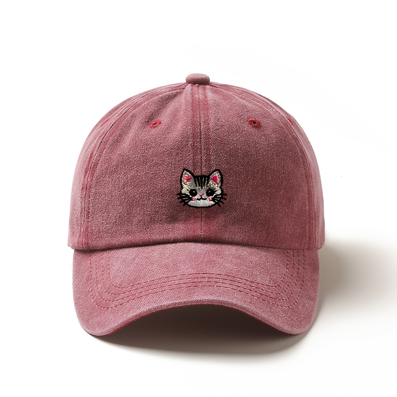 E-shop Eine niedliche Katzen-Stickerei, einfach und atmosphärisch. Die Stickerei ist von gehobener Qualität, geeignet für den , Urlaubsreisen, ein